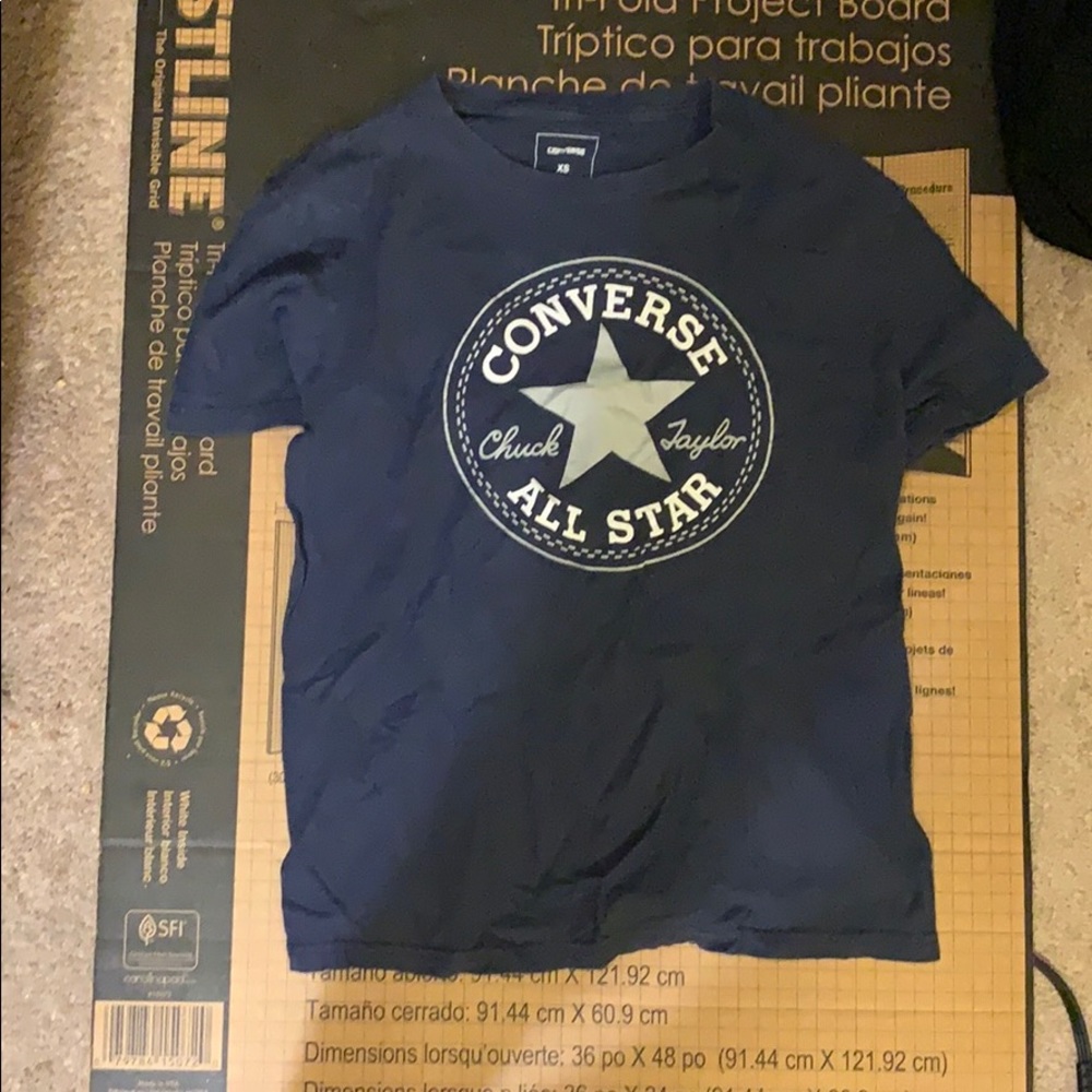 Dark Blue Converse Shirt